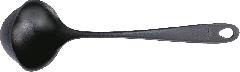 Половник Fiskars Essential, 28см, пластик, черный