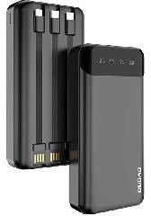 Портативное зарядное устройство Power Bank Dudao 20000mAh K6Pro Сables USB-C/microUSB/Lightning Black