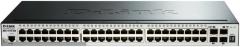 Комутатор D-Link DGS-1520-52 48xGE, 2x10GE, 2xSFP+, Керований, L2+
