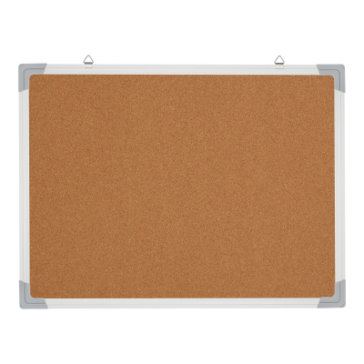 Дошка пробкова 45х60см, алюмінієва рамка