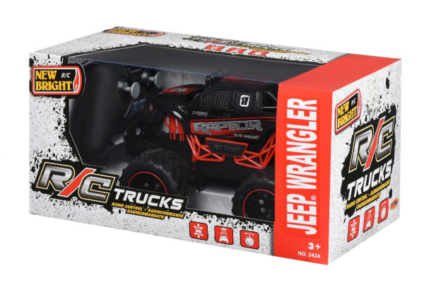Машинка на р/у New Bright 1:24 OFF ROAD TRUCKS Raptor