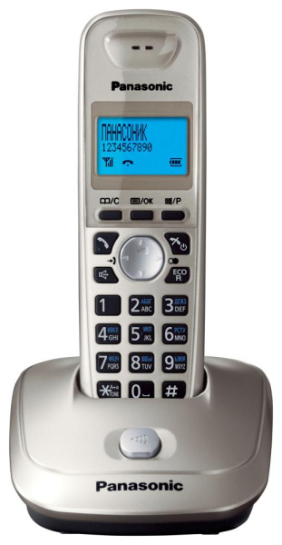 Радіотелефон DECT Panasonic KX-TG2511UAN, Platinum