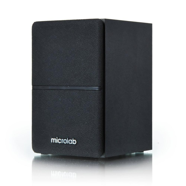 Акустична система MICROLAB M-106 2.1, 10W, mini-jack, чорний