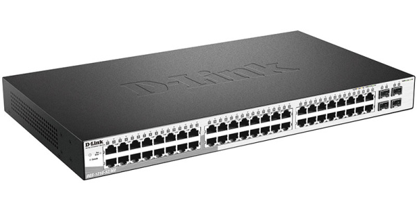 Комутатор D-Link DGS-1210-52/ME revB 48xGE, 4xSFP, MetroEthernet