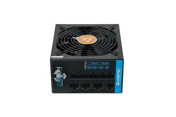 Блок живлення CHIEFTEC Proton  (750W), >85%, 80+ Bronze, 140мм, 1xMB 24pin(20+4), 1xCPU 8pin(4+4), 3xMolex, 6xSATA, 4xPCIe 8pin(6+2), Fully Modular