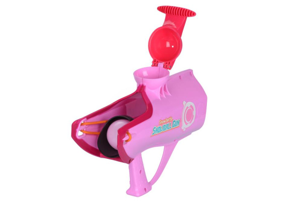 Пістолет-рогатка Same Toy 2в1 літо-зима, м'ячик/сніг, 31см, рожевий