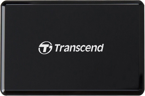 Кардрідер Transcend USB 3.1 Type-A > microSD/SD/CF UHS-II Чорний