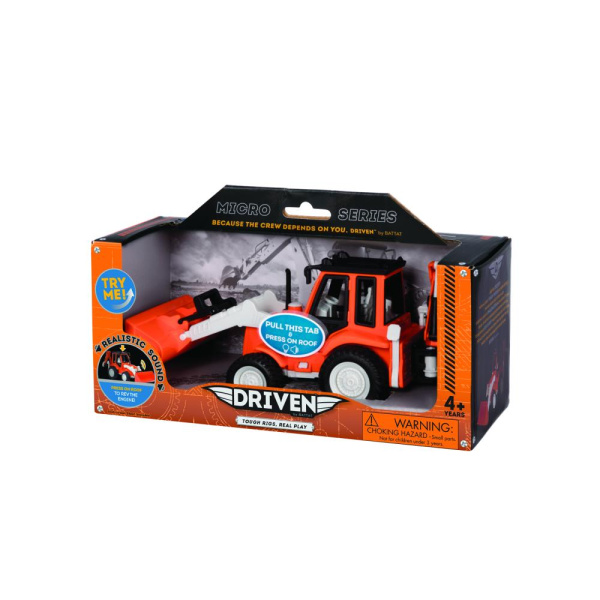Машинка DRIVEN Micro Екскаватор-навантажувач