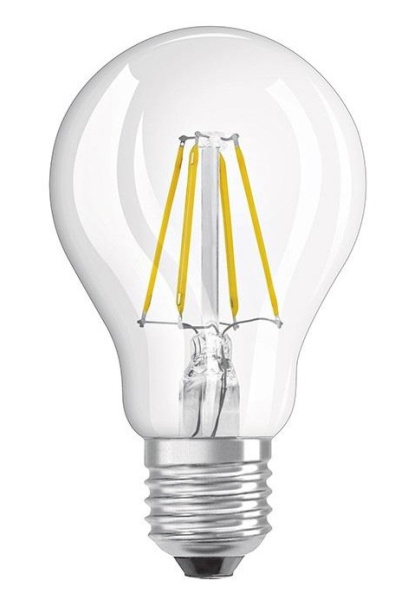 Лампа OSRAM LED E27 7Вт 2700K 806Лм A60 філаментна
