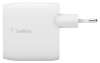 Зарядний пристрій мережевий Belkin 24Вт 2хUSB-A, білий