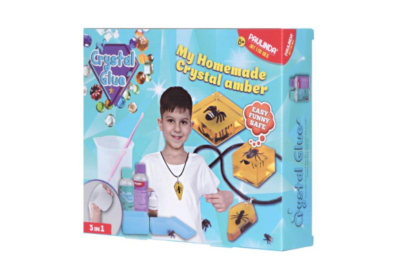 Набір для творчості Paulinda Crystal glue DIY Кулони 3в1