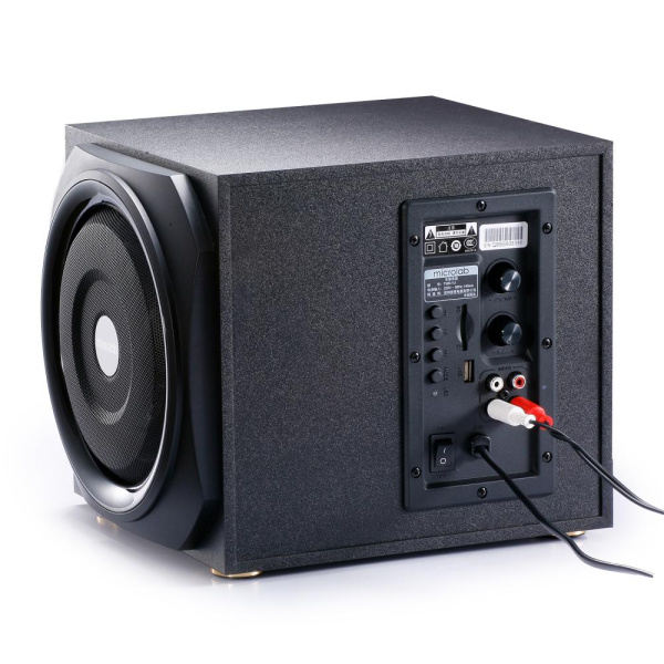 Акустична система MICROLAB TMN-9U 2.1, 40W, mini-jack, USB, SD, чорний