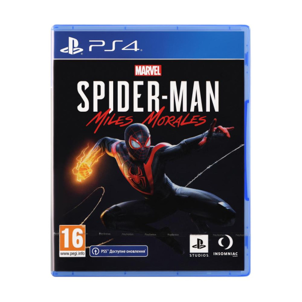 Гра консольна PS4 Marvel Spider-Man. Miles Morales, BD диск