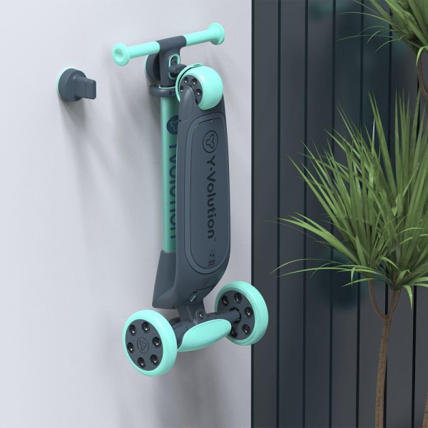 Самокат Yvolution YGlider NUA зелений