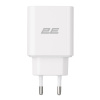 Зарядний пристрій мережевий 2E 18Вт USB-A QC, білий