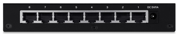 Комутатор Linksys LGS108 8xGE, Некерований