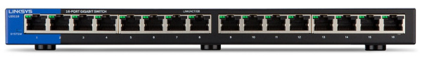 Комутатор Linksys LGS116 16xGE, Некерований