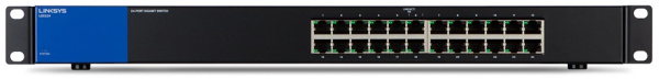 Комутатор Linksys LGS124 24xGE, Некерований
