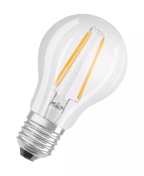Лампа OSRAM LED E27 7Вт 2700K 806Лм A60 філаментна