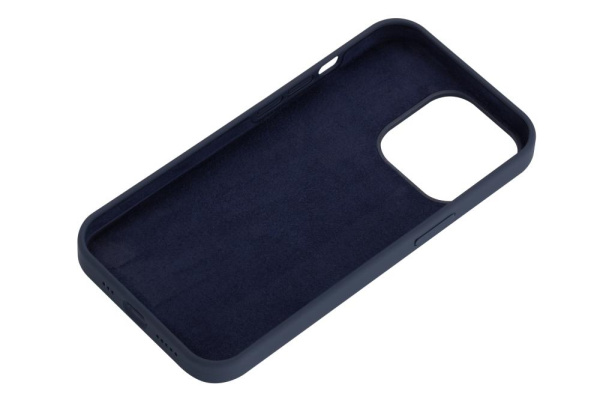 Чохол 2Е Basic для iPhone 13 Pro, Liquid Silicone, синій темний