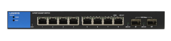 Комутатор Linksys LGS310C 8xGE, 2xSFP, Керований L2