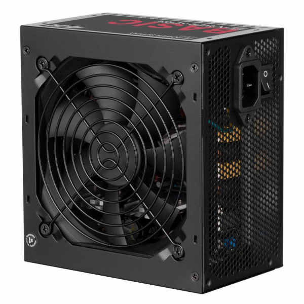 Блок живлення 2E Basic Power  (400W), >80%, 120мм, 1xMB 24pin(20+4), 1xCPU 8pin(4+4), 3xMolex, 4xSATA, 1xPCIe 8pin(6+2)