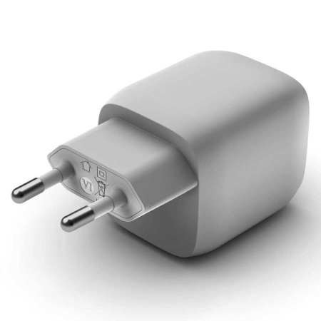 Зарядний пристрій мережевий Belkin 45Вт 2хUSB-С GAN PD PPS, білий