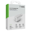 Зарядний пристрій мережевий Belkin 45Вт 2хUSB-С GAN PD PPS, білий
