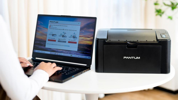 Принтер моно A4 Pantum P2500NW 22ppm Ethernet WiFi