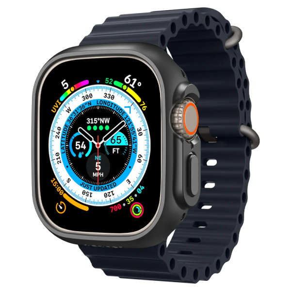 Чохол-накладка Spigen для Apple Watch Ultra (49mm), Thin Fit, Black