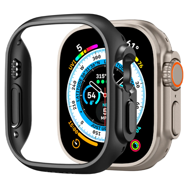 Чохол-накладка Spigen для Apple Watch Ultra (49mm), Thin Fit, Black