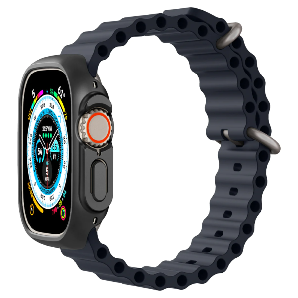 Чохол-накладка Spigen для Apple Watch Ultra (49mm), Thin Fit, Black