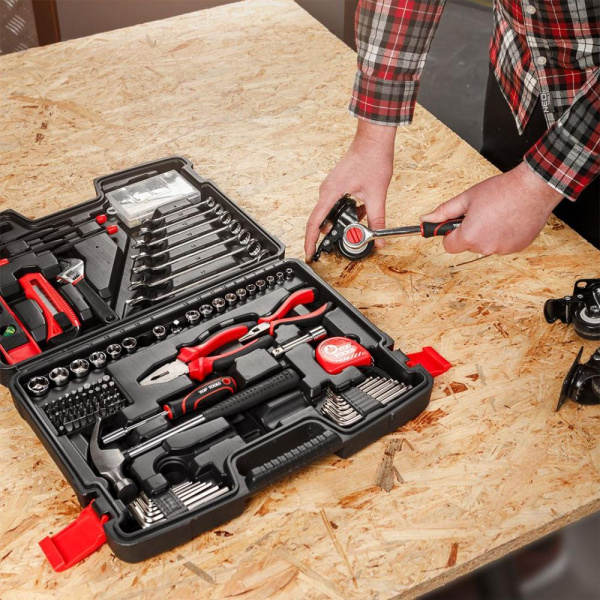 Набір інструментів Top Tools, 1/4", 3/8", універсальний, 194шт