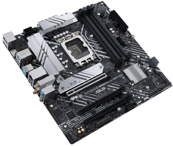 Материнcька плата ASUS PRIME B660M-A WIFI D4 s1700 B660 4xDDR4 M.2 HDMI DP Wi-Fi BT mATX