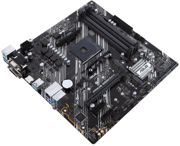 Материнcька плата ASUS PRIME B550M-K sAM4 B550 4xDDR4 M.2 HDMI DVI D-Sub mATX