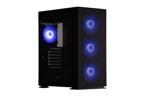 Корпус 2E GAMING Virtus Neo G3301N без БЖ 2xUSB3.0, 1xUSB2.0, 3x140мм ARGB, 1x120мм ARGB,  VGA 340мм, LCS ready, контролер з пультом, TG Side Panel, ATX, чорний