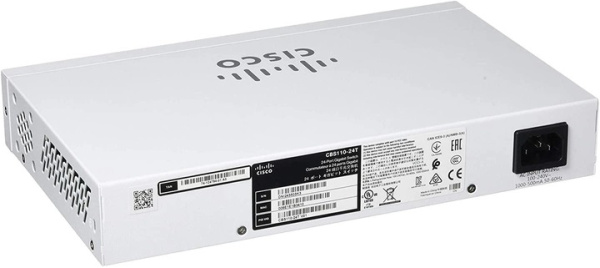 Комутатор Cisco CBS110 24xGE, 2x1G SFP Shared, Unmanaged