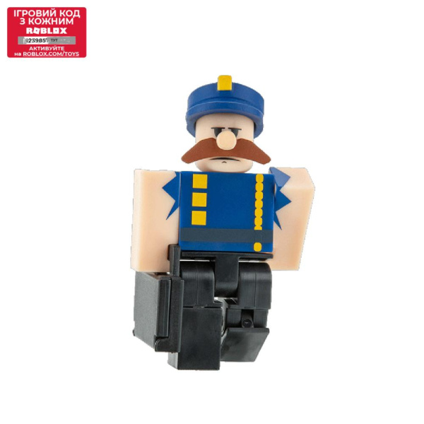 Ігрова колекційна фігурка Roblox Deluxe Mystery Pack Big Bank Robbery: Edguard & Boz