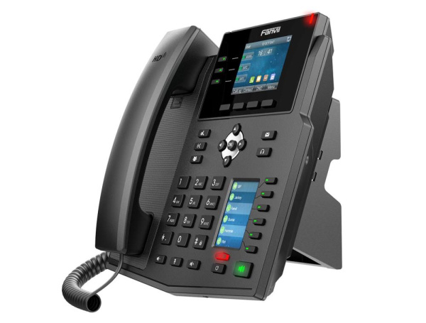Телефон IP Fanvil X4U 2xGE LAN, 1xUSB-A, SIP, VPN, PoE, 2.8" кольоровий екран