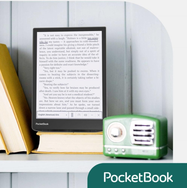 Електронна книга PocketBook 743G InkPad 4, Stardust Silver