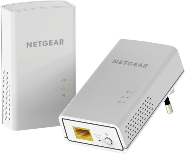 Комплект Адаптерів Powerline NETGEAR PL1000, 1xGE, (2шт)