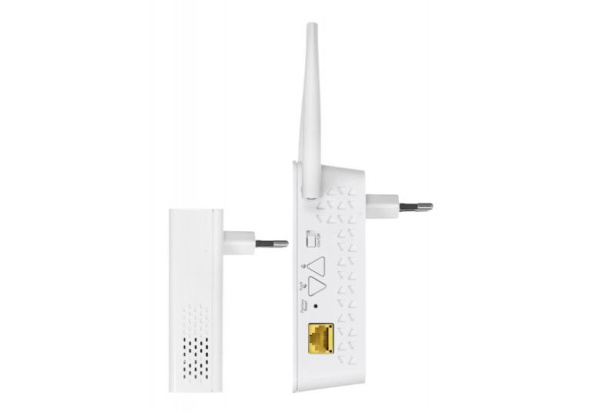 Комплект Адаптерів Powerline NETGEAR PLW1000, 1xGE, (PL1000 1шт, PLW1000 1шт)