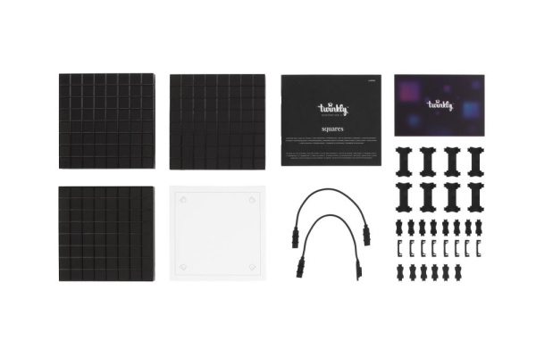 Панель Smart LED Twinkly Squares 3  Extension RGB IP20 16x16см розширення до TWQ064STW-07-BEU