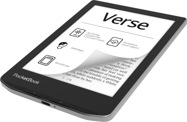 Електронна книга PocketBook 629 Verse, Mist Grey