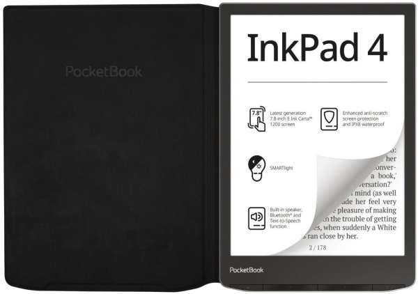 Чохол PocketBook 743 Flip series, чорний