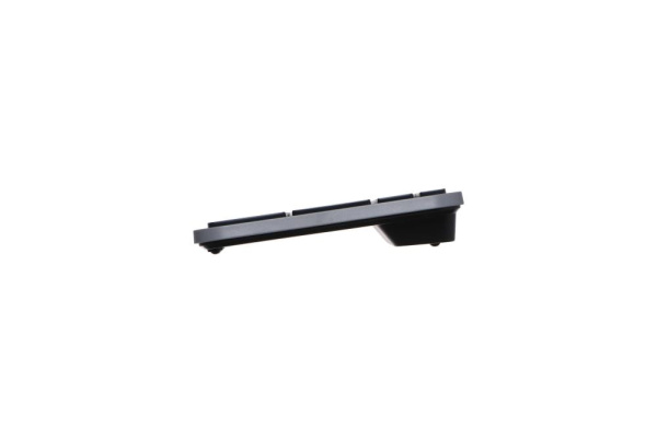 Клавіатура мембранна 2E KS240 110key, WL/BT, EN/UK, сіро-чорний