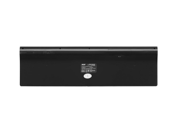 Клавіатура мембранна Acer OKR020, 109key, WL, EN/UKR/RU,чорний