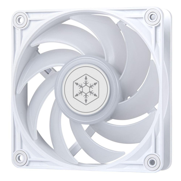 Корпусний вентилятор SilverStone Vista VS120W-ARGB, 120мм, 2000rpm, 4pin PWM, 3pin +5VARGB, 30.6dBa, білий