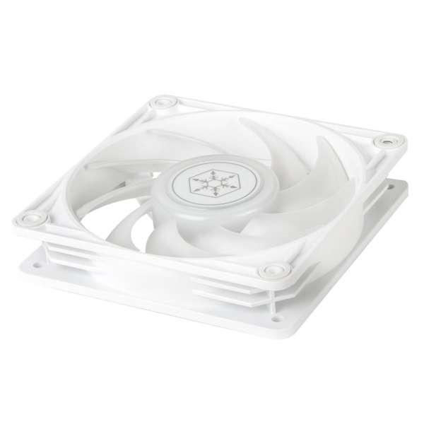 Корпусний вентилятор SilverStone Vista VS120W-ARGB, 120мм, 2000rpm, 4pin PWM, 3pin +5VARGB, 30.6dBa, білий