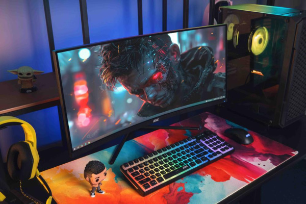 Монітор 2E GAMING 30" G3024B 2xHDMI, DP, Audio, VA, 2560x1080, 21:9, 200Hz, 1ms, CURVED, FreeSync